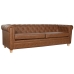 3 vietų sofa Home ESPRIT Ruda Natūralus Vintage 218 X 78 X 70 cm