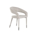 Sedia da Sala da Pranzo Home ESPRIT Beige Poliestere Metallo 57,5 X 60 X 81 cm