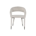 Sedia da Sala da Pranzo Home ESPRIT Beige Poliestere Metallo 57,5 X 60 X 81 cm