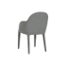 Dining Chair Home ESPRIT Grey Polyester Metal 59 X 63 X 86 cm