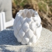 Vase Home ESPRIT Blanc Céramique Grès Moderne 15 x 15 x 15 cm