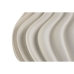 Vase Home ESPRIT White Stoneware Modern 22 x 22 x 26 cm