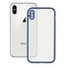 Custodia per Cellulare iPhone X , XS KSIX Duo Soft Azzurro