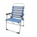 Chaise Pliante Colorbaby Marin 56 x 50 x 88 cm Blanc Blue marine