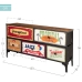 Cassettiera Max Home Vintage 103 x 56 x 30 cm