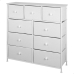 Chest of drawers Max Home White 100 x 100 x 30 cm