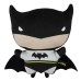 Hondenspeelgoed Batman Zwart 100 % polyester