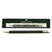 Pencil with Eraser Faber-Castell 9000 B Hexagonal B (3 Units)