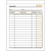 Invoice Check-book 10,5 x 15 cm (10 Units)