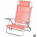 Polstrede Campingstol Aktive 47 x 82 x 49 cm Flamingo (2 enheder)