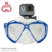 Snorkel Goggles and Tube AquaSport Blue Adults (2 Units)