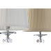 Bureaulamp Home ESPRIT Wit Beige Metaal 25 W 220 V 22 x 22 x 45 cm (2 Stuks)