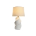 Bureaulamp Home ESPRIT Wit Porselein 50 W 220 V 36 x 36 x 61 cm 35 x 35 x 60 cm