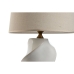 Stolná lampa Home ESPRIT Biela Porcelán 50 W 220 V 36 x 36 x 61 cm 35 x 35 x 60 cm