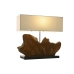 Bordlampe Home ESPRIT Jern Teak 60 X 20 X 55 cm