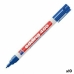 Rotulador permanente Edding 400-03 Azul 1 mm (10 Unidades)