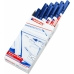 Rotulador permanente Edding 400-03 Azul 1 mm (10 Unidades)