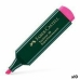 Fluorescerande markörsuppsättning Faber-Castell Textliner 48 Fuchsia (10 antal)