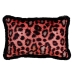 Cuscino Arancio Leopardo 45 x 30 cm