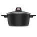 Olla con Tapa Taurus KCK4024 Negro 4,5 L