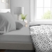 Fitted bottom sheet HOME LINGE PASSION HP71773 Light grey 180 x 200 + 30 cm