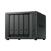 Memorizzazione in Rete NAS Synology DS423+ Quad Core Nero