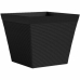 Vaso Garden ID Preto Antracite Quadrado 33 x 39 x 33 cm