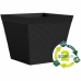 Vaso Garden ID Nero Antracite Quadrato 33 x 39 x 33 cm