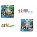 Playset The Paw Patrol Jungle (4 Unități)