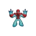 Action Figurer Bandai Marvel Glow Surge Spiderman 13 cm