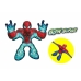 Action Figurer Bandai Marvel Glow Surge Spiderman 13 cm