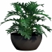 Plant pot Garden ID Black 35 x 16 cm