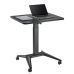 Bureau MacLean MC-453B Noir Acier 80 x 52 cm