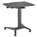 Desk MacLean MC-453B Black Steel 80 x 52 cm