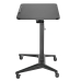 Desk MacLean MC-453B Black Steel 80 x 52 cm