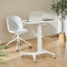 Scrivania MacLean MC-453W Bianco Acciaio 80 x 52 cm