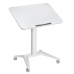 Scrivania MacLean MC-453W Bianco Acciaio 80 x 52 cm