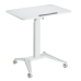 Scrivania MacLean MC-453W Bianco Acciaio 80 x 52 cm