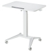 Scrivania MacLean MC-453W Bianco Acciaio 80 x 52 cm