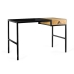 Schreibtisch Unique LESTE JSBG-142-1 Schwarz Stahl 120 x 76 x 60 cm