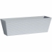 Vaso rettangolare da Balcone Garden ID Grigio 50 x 16 x 16 cm