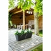 Planter Garden ID Svart 50 x 16 x 16 cm