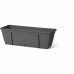 Self-watering planter Garden ID Anthracite 50 cm