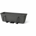 Self-watering planter Garden ID Anthracite 50 cm