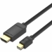 Cabo Mini DisplayPort Vention HABBH Preto 2 m