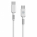 Καλώδιο USB-C Muvit MCUSC0008 1,2 m Λευκό