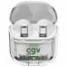 Draadloze Hoofdtelefoon met Oplaadetui CGV URBAN GHOST Wit