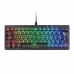 Clavier pour jeu Mars Gaming MKMINIPROYES Noir Qwerty US