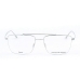 Men' Spectacle frame Porsche Design P8381-C-57 Silver ø 57 mm