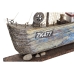 Prydnadsfigur DKD Home Decor Blå Vit Barco 40 x 5 x 24 cm